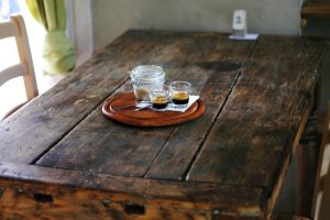 Table de cuisine en bois