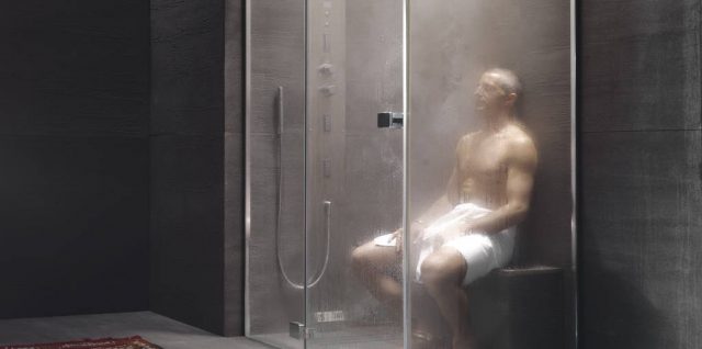 Cabine de douche à vapeur