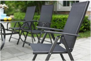 fauteuil de jardin en aluminium