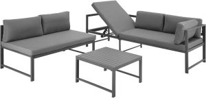 Fauteuils de jardin aluminium