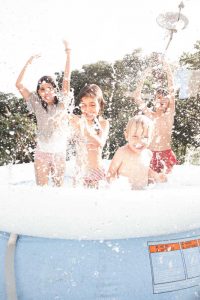 Piscine gonflable pour les enfants