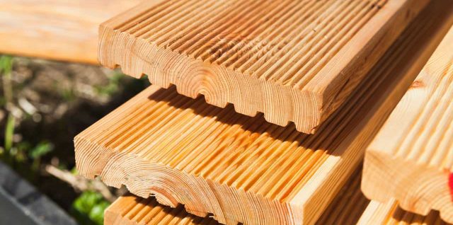 Classes de bois pour terrasse