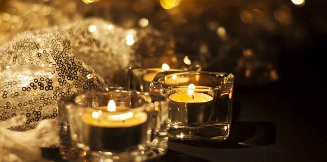 Décoration bougie parfumée