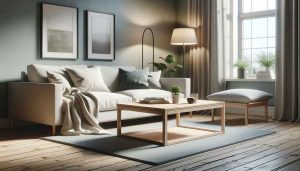 Table basse design minimaliste