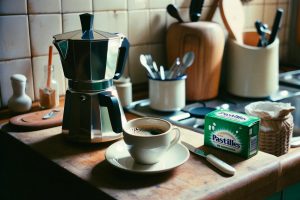 Comment nettoyer les taches de café d'une cafetière 