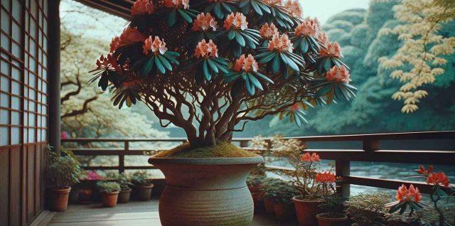 Planter le rhododendron en pot
