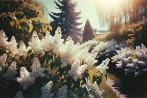 Lilas du Japon blanc