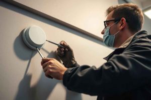Installation détecteur de CO2