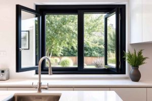 Menuiserie de fenêtre aluminium