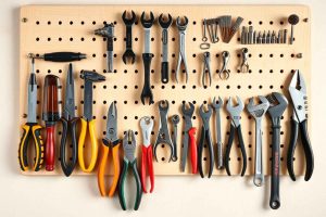 Rangement de vos outils de bricolage