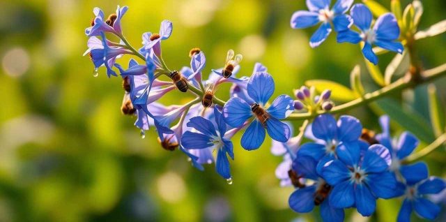 Céanothe : l’arbuste aux fleurs bleues, un atout charmant