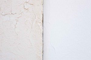 Enduit de lissage : avant-après