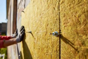 Isolation extérieure en laine de roche