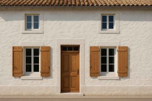 Peinture à la chaux extérieure