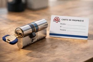 Cylindre de serrure haute sécurité certifié A2P