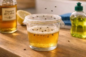 Piège efficace pour attraper mouches et moucherons