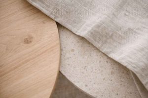 Matériaux naturels dans une décoration minimaliste