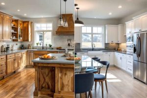 Éclairage chaud ou froid pour votre cuisine ? Comparez les ambiances créées par 2700K (doux) et 4000K (moderne)